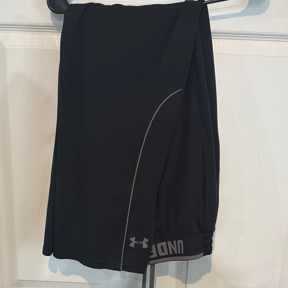 Under Armour Black and Gray Performance Pants